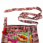 Samara Up - cycled Huipil Corte One - of - a - Kind Adjustable Crossbody Bag - Guatemala Bags La Vie Bien Samara Up - cycled Huipil Corte One - of - a - Kind Adjustable Crossbody Bag - Guatemala