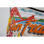 San Francisco City Hand - Embroidered Pillow by CatStudio Pillows La Vie Bien San Francisco City Hand - Embroidered Pillow by CatStudio