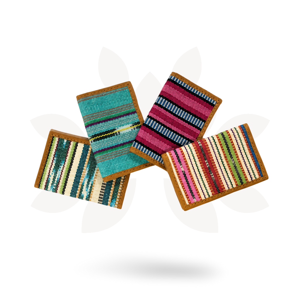 San Marcos Business Card Holder - Guatemala Bags La Vie Bien San Marcos Business Card Holder - Guatemala