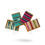 San Marcos Business Card Holder - Guatemala Bags La Vie Bien San Marcos Business Card Holder - Guatemala