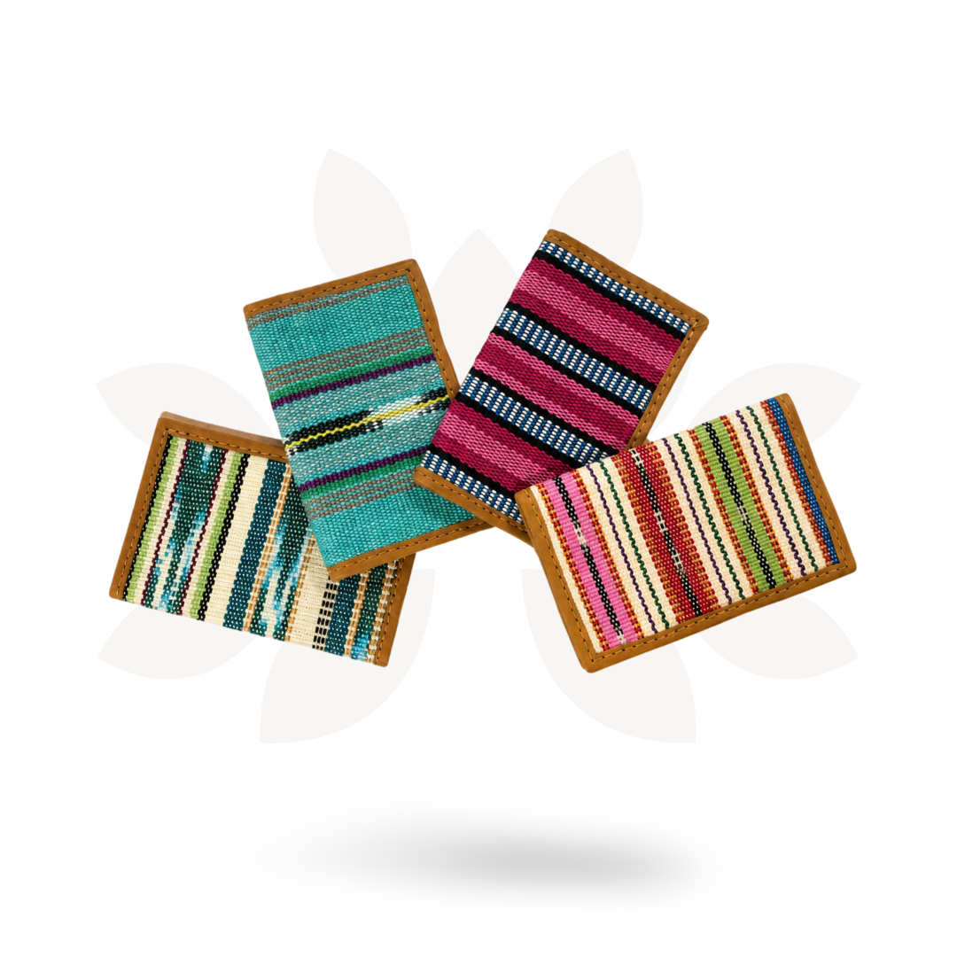 San Marcos Business Card Holder - Guatemala Bags La Vie Bien San Marcos Business Card Holder - Guatemala