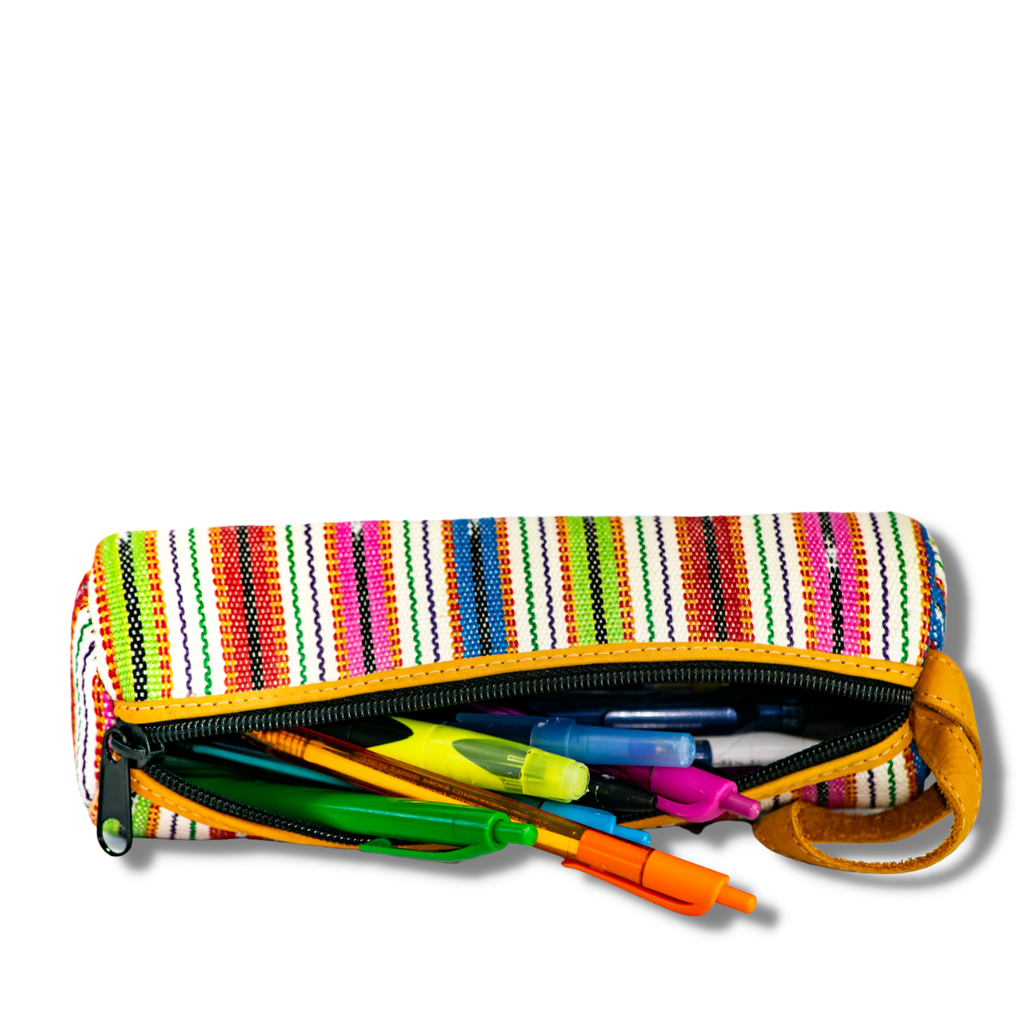 San Marcos Pencil Case - Guatemala Bags La Vie Bien San Marcos Pencil Case - Guatemala