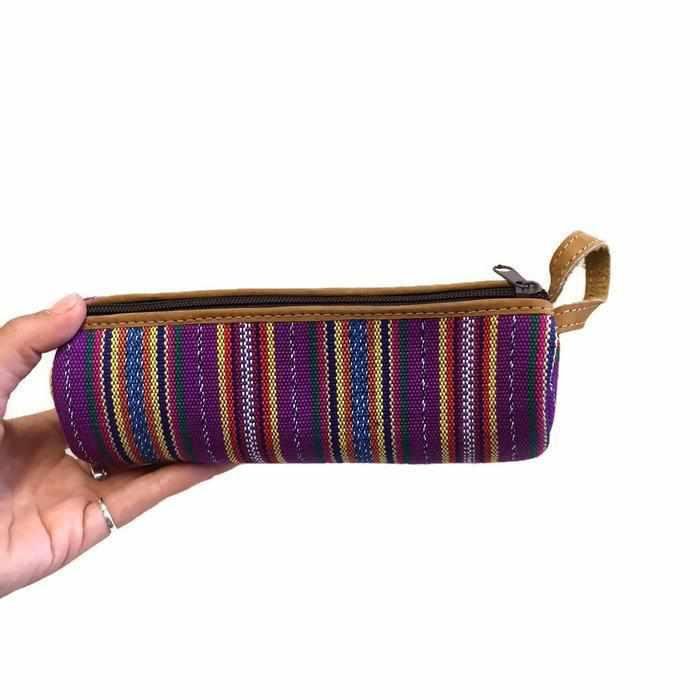 San Marcos Pencil Case - Guatemala Bags La Vie Bien San Marcos Pencil Case - Guatemala