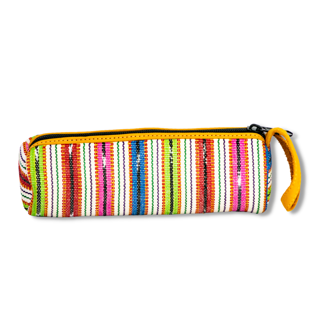 San Marcos Pencil Case - Guatemala Bags La Vie Bien San Marcos Pencil Case - Guatemala