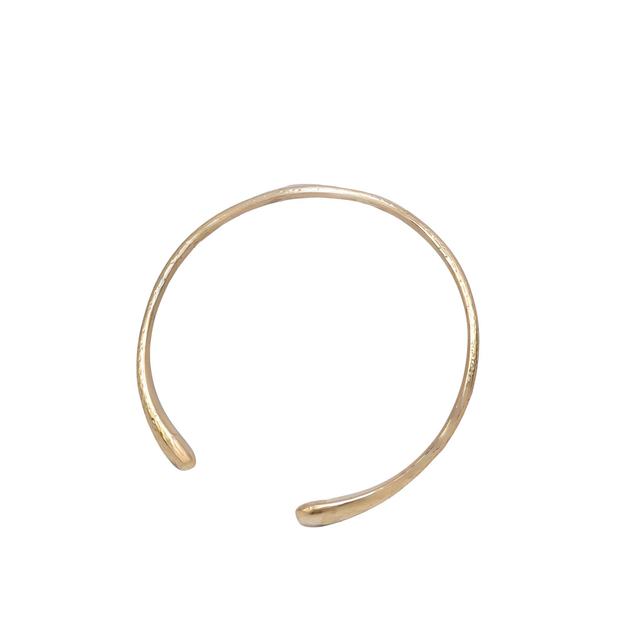Sana Hammered Adjustable Cuff Choker Choker La Vie Bien Sana Hammered Adjustable Cuff Choker