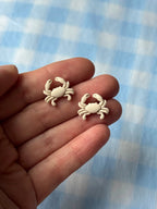 Sand Crab studs by Shop Something Earthy