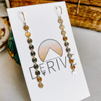 Sand Dollar Earrings by Derive Jewelry