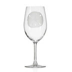 Sand Dollar Etched Glassware Kitchen Accessories La Vie Bien Sand Dollar Etched Glassware