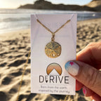 Sand Dollar Pendant Necklace by Derive Jewelry