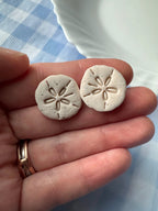 Sand Dollar Studs by Shop Something Earthy