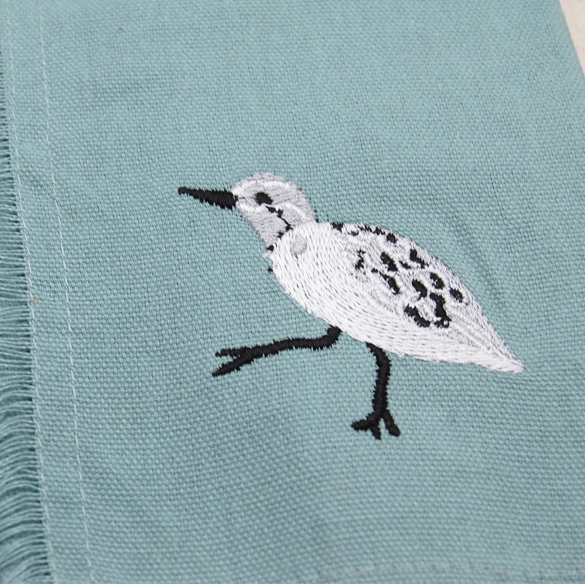 Sandpiper Bird Sprint Napkin Set 4 La Vie Bien Sandpiper Bird Sprint Napkin Set 4
