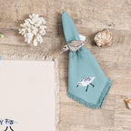 Sandpiper Bird Sprint Napkin Set 4 La Vie Bien Sandpiper Bird Sprint Napkin Set 4