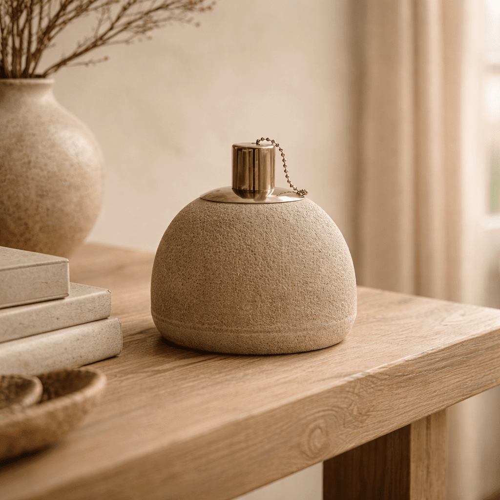 Sandstone Oil Lamp Candles La Vie Bien Sandstone Oil Lamp