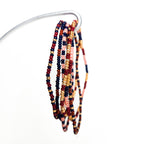 Sangria Seed Bead Bracelets - Set of 6 Jewelry La Vie Bien Sangria Seed Bead Bracelets - Set of 6