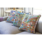 Santa Barbara, CA Hand - Embroidered Pillow Pillows La Vie Bien Santa Barbara, CA Hand - Embroidered Pillow