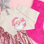 Santa Claus Wink toddler and youth Sweatshirt, Christmas collection by Benny and Ray Apparel