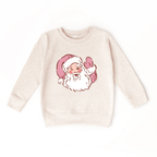 Santa Claus Wink toddler and youth Sweatshirt, Christmas collection by Benny and Ray Apparel