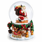 Santa's Chimney Adventure Musical Water Snow Globe Snow Globes > Santa La Vie Bien Santa's Chimney Adventure Musical Water Snow Globe