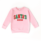 Santa's Favorite toddler and youth Sweatshirt, Christmas collection by Benny and Ray Apparel