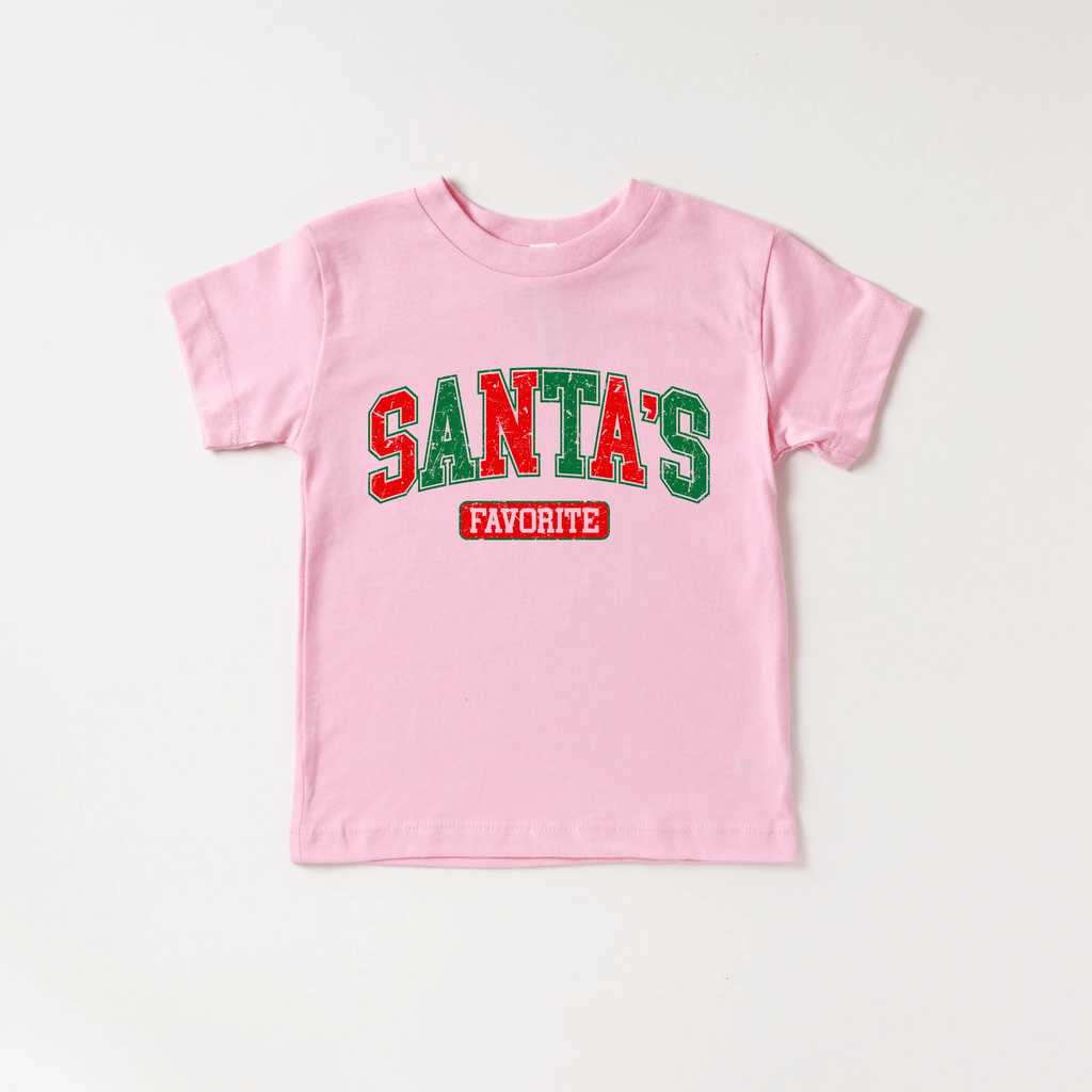 Santa's Favorite toddler and youth tee shirt, Christmas collection by Benny and Ray Apparel