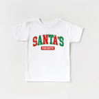 Santa's Favorite toddler and youth tee shirt, Christmas collection by Benny and Ray Apparel