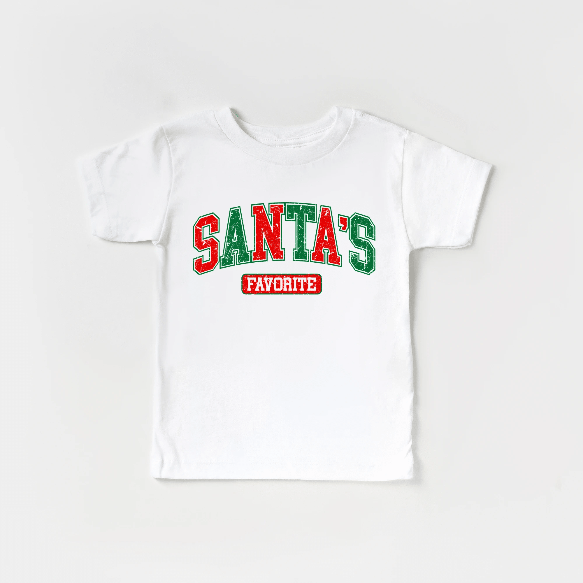 Santa's Favorite toddler and youth tee shirt, Christmas collection by Benny and Ray Apparel