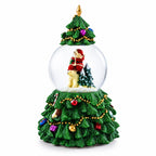 Santa's Riding Polar Bear Spinning Musical Water Snow Globe Snow Globes > Santa La Vie Bien Santa's Riding Polar Bear Spinning Musical Water Snow Globe