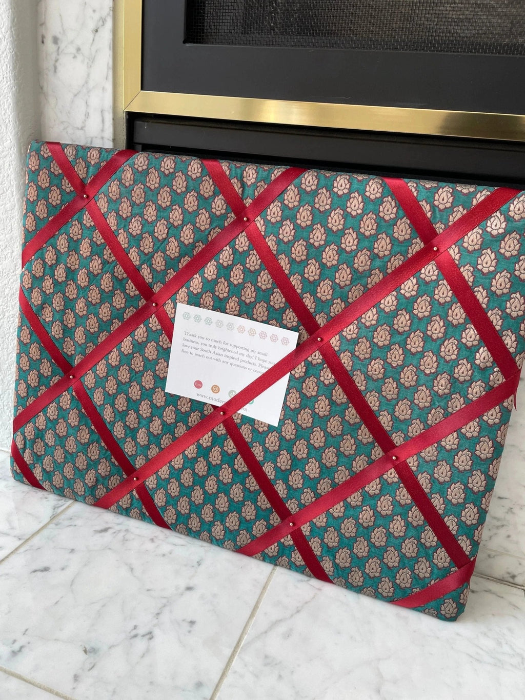 Saree Bulletin Board by Modern Desi