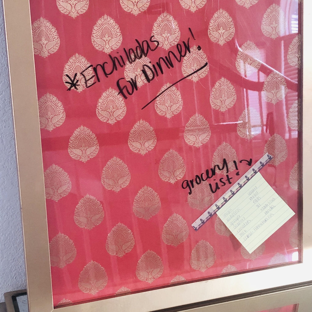 Saree Dry Erase Board by Modern Desi