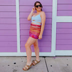 Sari Medley Sarong - Sari Medley Scarf Clothing and Accessories La Vie Bien Sari Medley Sarong - Sari Medley Scarf