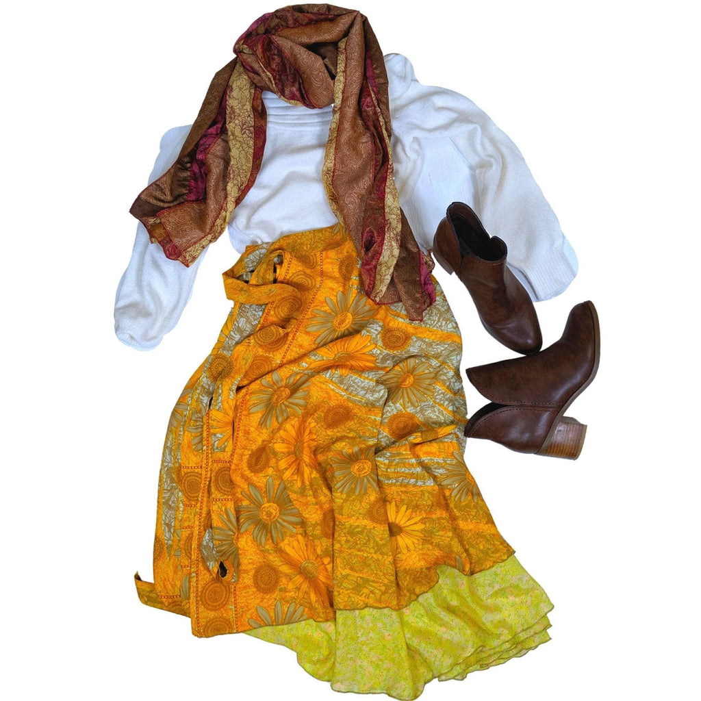Sari Wrap Skirts - Discovery 3-Pack by Darn Good Yarn
