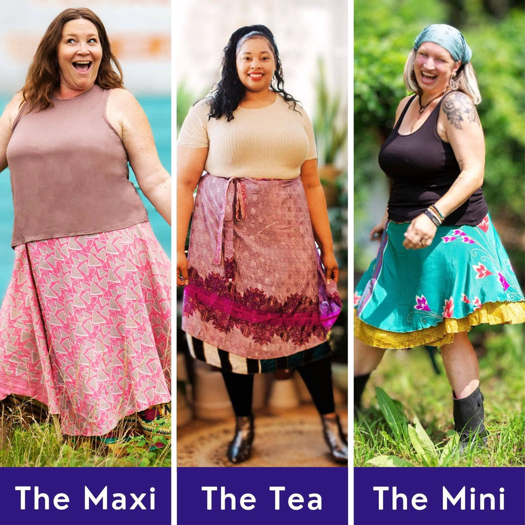 Sari Wrap Skirts - Discovery 3-Pack by Darn Good Yarn