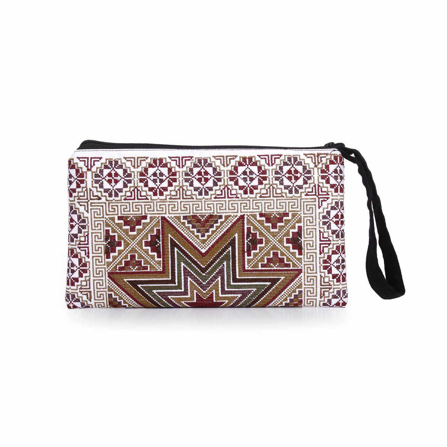Sarita Hmong Embroidered Wristlet - Thailand Bags La Vie Bien Sarita Hmong Embroidered Wristlet - Thailand