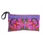 Sarita Hmong Embroidered Wristlet - Thailand Bags La Vie Bien Sarita Hmong Embroidered Wristlet - Thailand