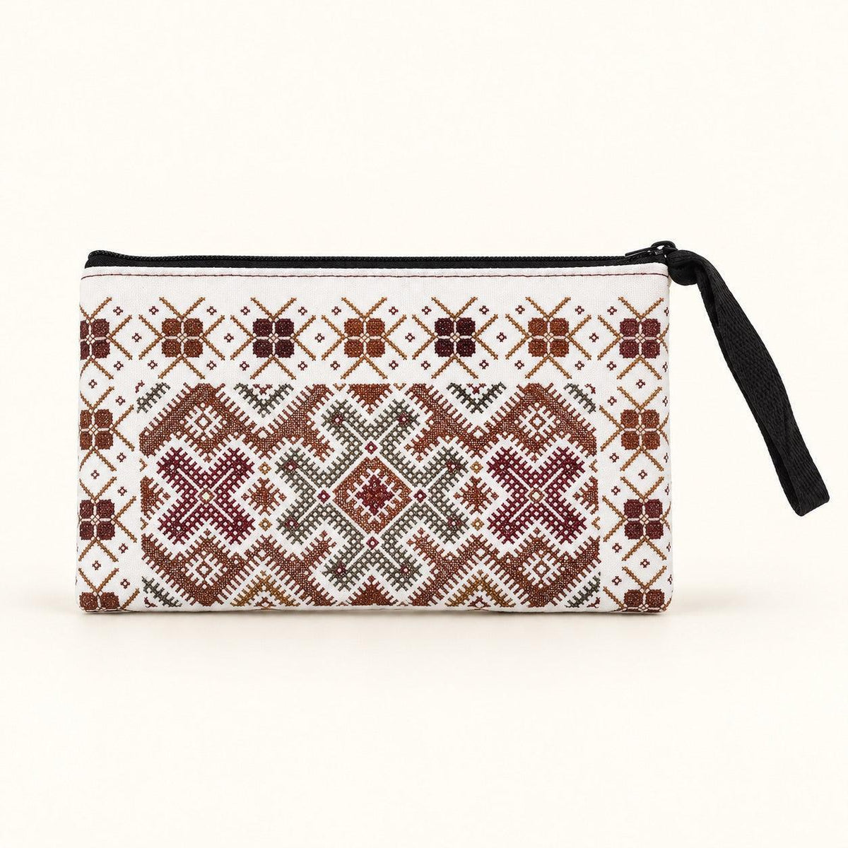 Sarita Hmong Embroidered Wristlet - Thailand Wristlet La Vie Bien Sarita Hmong Embroidered Wristlet - Thailand