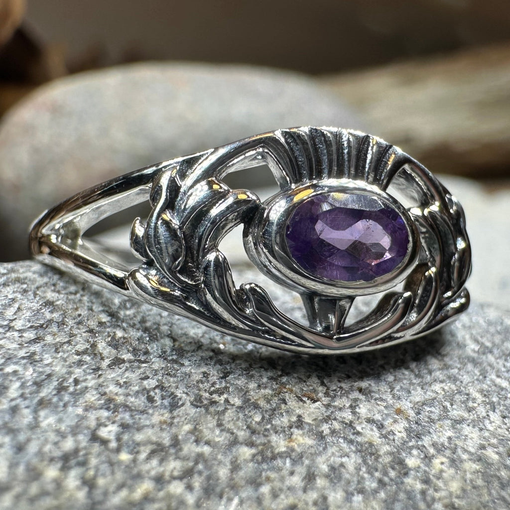 Sassenach Thistle Ring Ring La Vie Bien Sassenach Thistle Ring