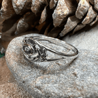 Sassenach Thistle Ring Ring La Vie Bien Sassenach Thistle Ring
