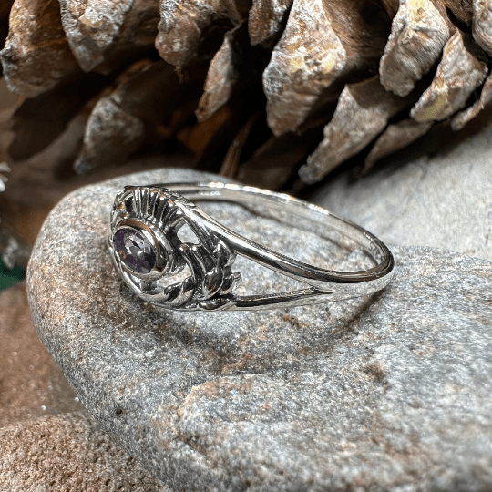 Sassenach Thistle Ring Ring La Vie Bien Sassenach Thistle Ring