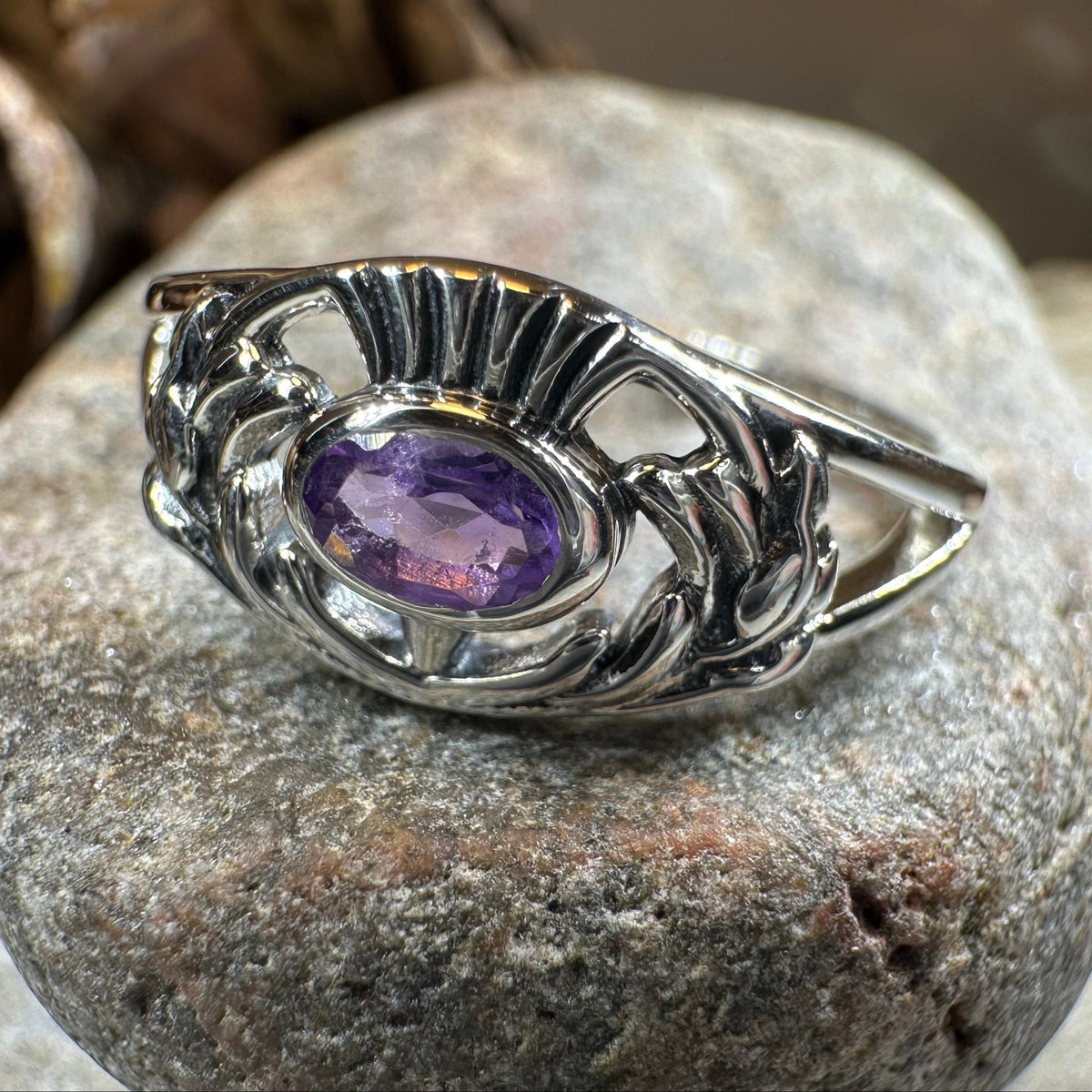 Sassenach Thistle Ring Ring La Vie Bien Sassenach Thistle Ring