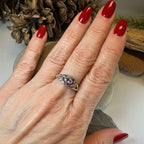 Sassenach Thistle Ring Ring La Vie Bien Sassenach Thistle Ring