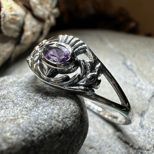 Sassenach Thistle Ring Ring La Vie Bien Sassenach Thistle Ring