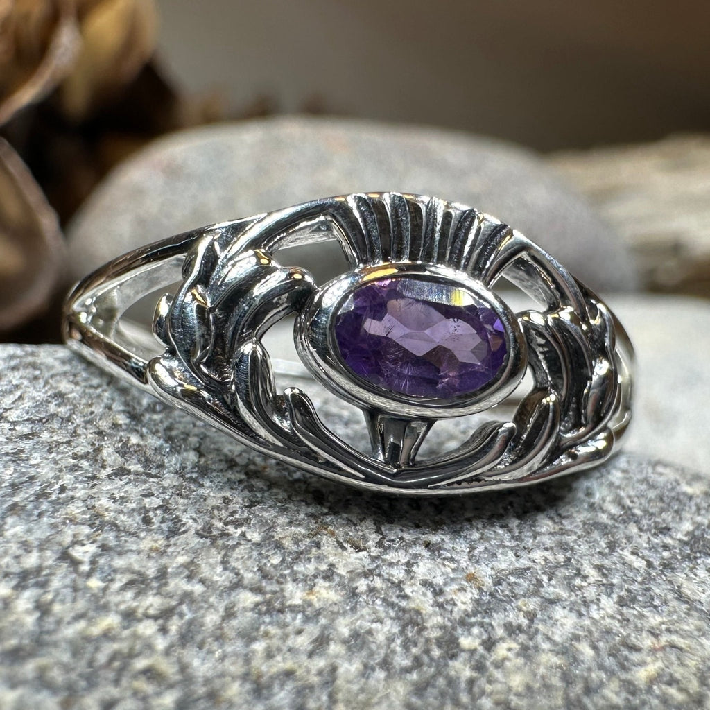 Sassenach Thistle Ring Ring La Vie Bien Sassenach Thistle Ring