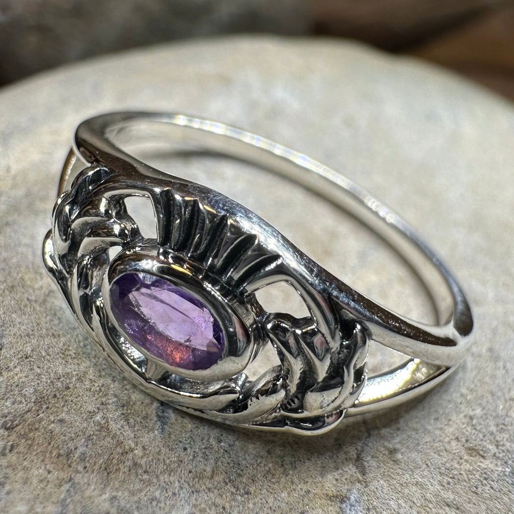 Sassenach Thistle Ring Ring La Vie Bien Sassenach Thistle Ring