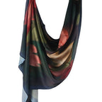 Satin Silk Printed Hijab Scarf | Printed Satin Hijab Scarf (MH217) La Vie Bien Satin Silk Printed Hijab Scarf | Printed Satin Hijab Scarf (MH217)