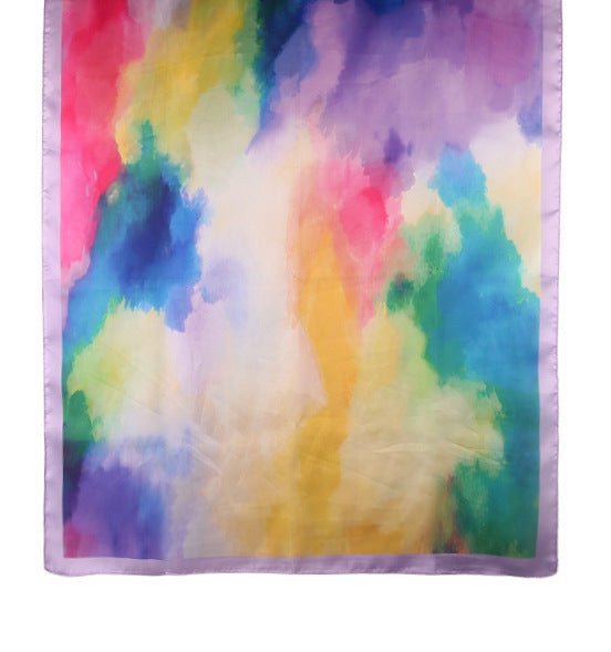Satin Silk Printed Hijab Scarf | Printed Satin Hijab Scarf (MH217) La Vie Bien Satin Silk Printed Hijab Scarf | Printed Satin Hijab Scarf (MH217)