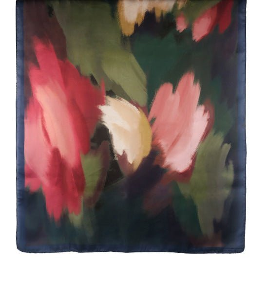 Satin Silk Printed Hijab Scarf | Printed Satin Hijab Scarf (MH217) La Vie Bien Satin Silk Printed Hijab Scarf | Printed Satin Hijab Scarf (MH217)