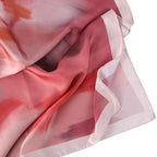 Satin Silk Printed Hijab Scarf | Printed Satin Hijab Scarf (MH217)