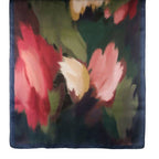 Satin Silk Printed Hijab Scarf | Printed Satin Hijab Scarf (MH217)