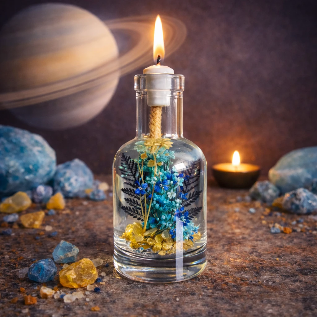 Saturn - Oil Candle by Logos Candles