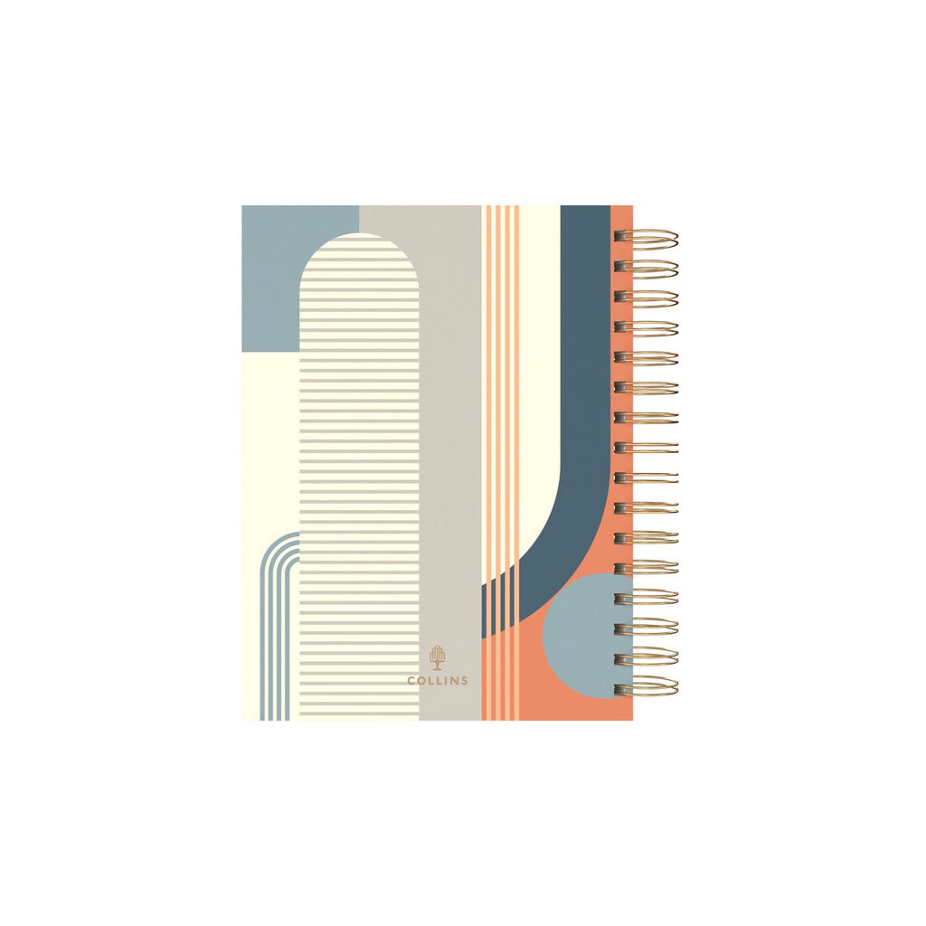 Scandi - A5 Day - to - Page Mid/Academic Year Diary Planner 2025 - 2026